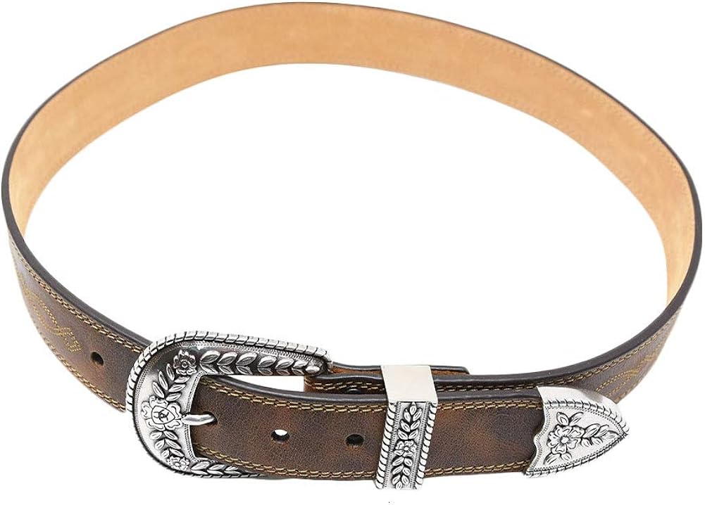 ARIAT Women's Fatbaby Center Stitch Belt: Clothing