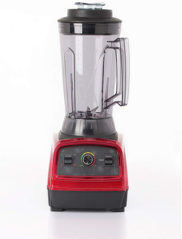 WBHD 2-in-1 Blender Smoothie Maker 2000W Countertop Food Processor Ice Smoothie Bar Fruit Blender with 9 Speeds Control,BPA-Free Pitcher,6 Titanium Stainless Steel Blades for Ice Nuts and Butter