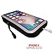 Premium iPhone X/10 Running Armband with Face Scanner Access. Sports Phone Arm Case Holder for Runners, Gym Workouts