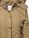 Made by Emma Women's Quilted Puffer Jacket with Detachable Faux Fur Hood