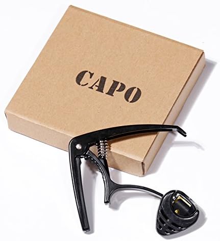 Classical Guitar Capo,Acoustic Electric Mandolin Ns Nylon for Yamaha Gibson Taylor Martin Flamenco Personalized Bundle Tension Universal Teal Dadgad Finger Chrome Black
