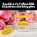 100 Gold Rimmed Plastic Cups With 100 Labels ~ Fancy Wedding Party Cups ~ 9 Ounce Disposable Wine Glasses ~ Old Fashioned Bar Tumblers with Gold Trim