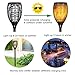 TaIYanG Solar Torches Lights Flickering Flames Lights Outdoor Waterproof Landscape Decoration Lighting Auto On/Off Dusk to Dawn Security Path Torch Light for Garden Patio Driveway(1 Pack, Yellow)