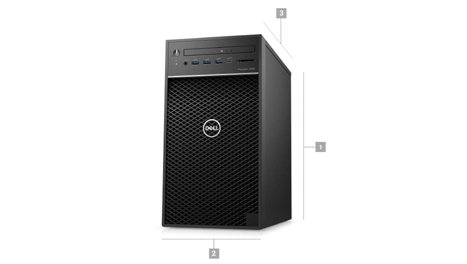 Dell Precision T3650 Workstation Desktop | Core i7-11700 - 512GB SSD Hard Drive - 16GB RAM - Nvidia GeForce RTX 3070 | 8 cores @ 4.9 GHz - 8GB GDDR6 Win 11 Pro Black (Renewed)