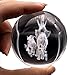 JINGDIAN Crystal Clear Home Decoration Elephant Ball