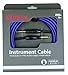 KIRLIN Cable IWB-201BFG-20/RO 20-Feet 1/4-Inch Straight Premium Plus Instrument Cable, Royal Blue Tweed Woven Jacket