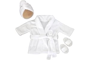 Cozy & Versatile Newborn Bathrobe & Practical Baby Sleepsuit Luxurious Newborn Photography Bathrobe for Boys Girls