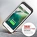 iPhone 7 Plus 8 Plus Battery Case 7000mAh Capacity, Gixvdcu Extended Battery Power Charger for iPhone 7Plus 8 Plus (5.5inch) 4 LED Indication Ultra Slim Portable Charging Cover – Black