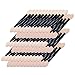 Hotsaleglobal 100 Pcs Disposable Eye Shadow Brush Dual Sided Sponge Applicator Makeup Brush