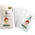 NESURA Charcoal Pore Strips Black Head Remover 8 pcs