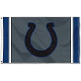 Indianapolis Colts Blackout Sideline Flag Outdoor Indoor 3x5 Foot Banner