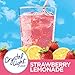 Crystal Light Sugar Free Strawberry Lemonade Liquid Drink Mix, Caffeine Free, 1.62 fl oz Bottle