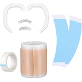 Toddmomy Baby Ear Corrector for Newborns, Infant Ear Shaping Support Kit | with Silicone Ear Molding Device &amp; Gentle Adhesive Tape, Soft Ear Support for Babies