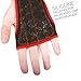 Workout Gloves with Straps Best Workout Glove for Weight Lifting, Gym Workouts Red Color Size Small