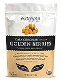 Extreme Health Usa Organic Golden Berries Covered with Dark Chocolate, 6-Ounce