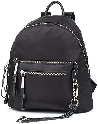 Hmily Waterproof Oxford Women Backpack Ladies Daypack Trendy School Bag (H7010 BLACK)