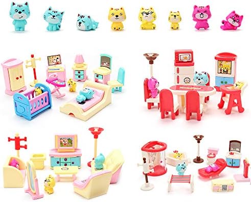 Little Dollhouse Furniture Toys House 