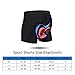 KUYOU 4D Padded Cycling Shorts Men Women, Breathable Bicycle Bike Shorts Underwear (L, Black)