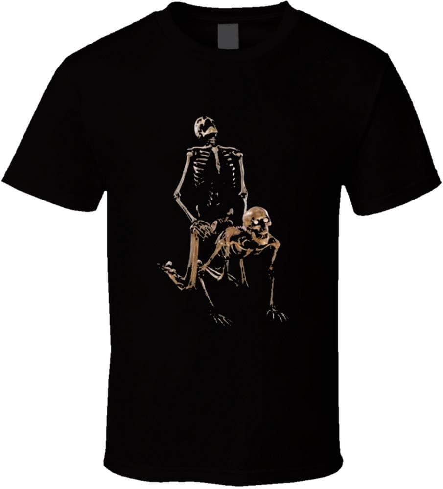 JFtees Sex X Ray Skeleton's Doggystyle Parody T Shirt