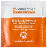 Dr. Dennis Gross Skincare EZ4U Facial Towelletes, 20 Count