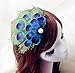 Fascinator Peacock Feather Clip Headdress Wedding Headwear Women Party Headpiece