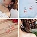 Women Funny Goldfish Water Bag Shape Dangle Hook Earrings Female Charm Jewelry