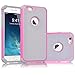 Tekcoo iPhone 6S Case, iPhone 6 Sturdy Case,[Tmajor] for iPhone 6 / 6S (4.7 INCH) Case Shock Absorbing Impact Defender Slim Cover Shell w/Plastic Outer & Rubber Silicone Inner [Pink/Grey]