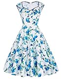GRACE KARIN Women Floral Homecoming Prom Dress Short for Women CL7600