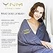 YnM Exclusive Weighted Blanket, Soothing Cotton, Smallest Compartments with Glass Beads, Bed Blanket for One Person of 110lbs, Ideal for Twin/Full Bed (48x72 Inches, 12 Pounds, Light Grey)