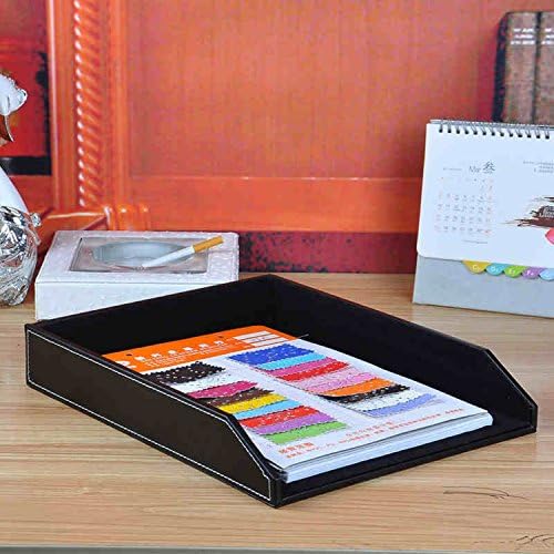 Wooden Office Desk File Document Tray Accessories Holder Useful To Hold Files, Documents, Magazines, Books