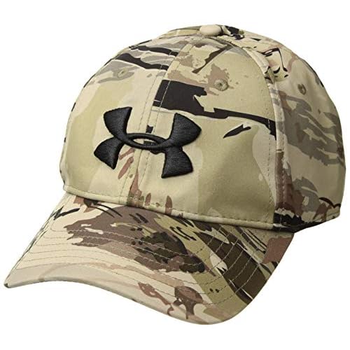 under armour men's camo stretch fit cap