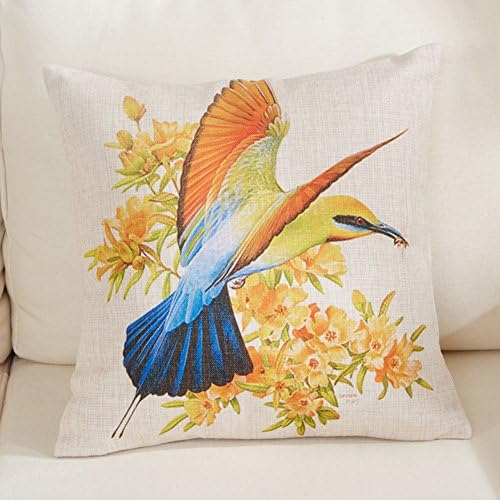 WW vintage cotton pillow/ sofa back pillow/American country pillow/Eastern Mediterranean Northern Europe pillow/ big cushion-R 55x55cm(22x22inch)VersionB