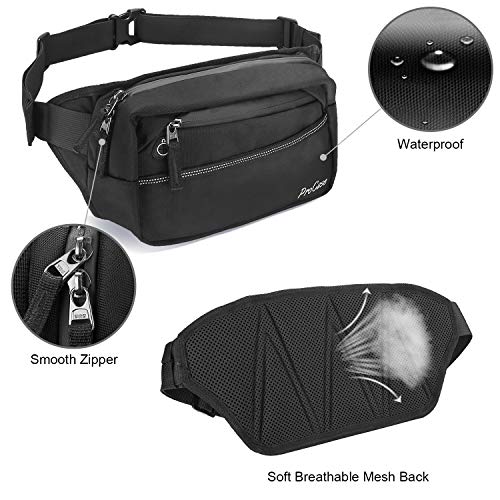 ProCase Heuptasje, Heuptasje met Grote Capaciteit voor Mannen Vrouwen voor Reizen, Wandelen, Hardlopen, Buitensport… - Image 7