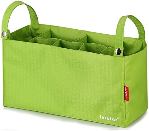 Multifunctional Baby Diaper Bags Organizer changing Bags for Strollers green