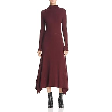 Amazon Com Theory Womens Long Sleeves Full Length Sweaterdress