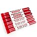 Bloody Sweet Candy 6 Pack | Blood Clots - Fun Candy Pebbles | Vials of Blood - Sour Liquid Candy | Halloween Favorites | Gluten Free! Allergen Free!