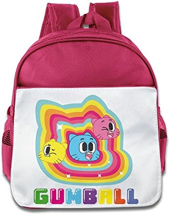 Fennessy Custom Cool The Amazing World Of Gumball Teenager Schoolbag For 1-6 Years Old Pink