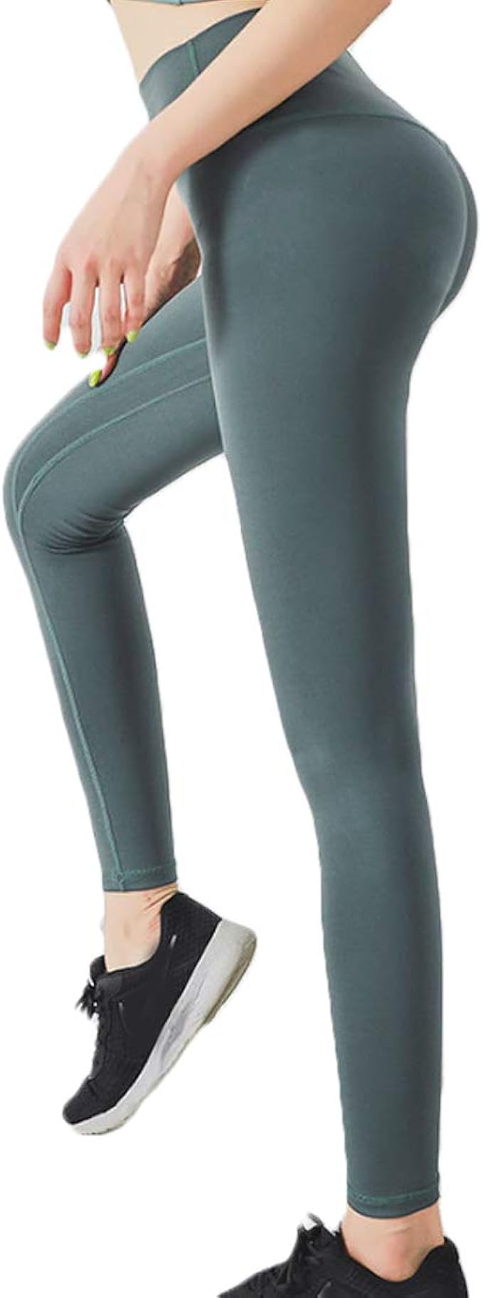 Amazon Inlefen 女性のスポーツタイツレギンスヨガパンツおなか制御ソフト高弾性ワークアウトランニングジェギンスレギンスレディーススポーツパンツ ロングパンツ 通販