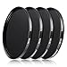 Neewer 4 Pieces 72MM Infrared Filter Set: IR720 IR760 IR850 IR950 with Pouch for Canon(EF 35mm f/1.4L, EF 85mm f/1.2L II, EF 135mm f/2L), Nikon (85mm f/1.4, 18 200mm f/3.5 5.6G) Lenses