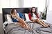 Cradle Me Thin Pillow for Sleeping - Luxury Memory Foam Pillow - Ultra Soft Slim Plush Luxury Pillow - 3 inch loft - White