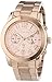 Michael Kors MK5727 Women's Mercer Rose Gold-Tone Stainless Steel Bracelet Chronograph Watch