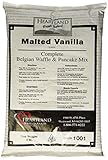 Heartland Food Products Belgian Waffle and Pancake Mix, Malted Vanilla, 5 Pound
