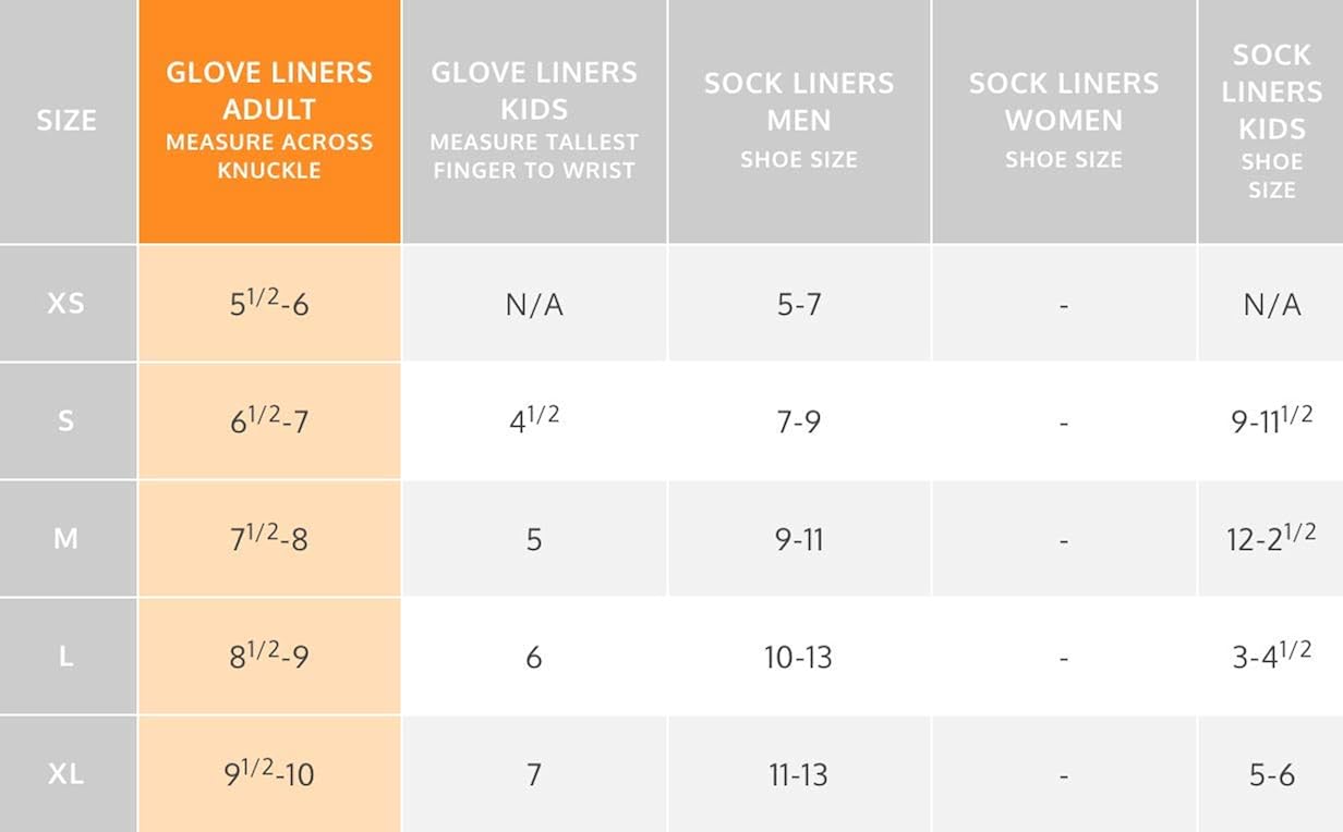 Terramar Women's Adult Thermasilk Glove Liner: Clothing