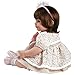 ADORA Realistic Baby Doll Enchanted Toddler Doll - 20 inch, Soft CuddleMe Vinyl, Brown Hair, Brown Eyes