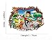 3D Paw Patrol Theme Peel & Stick Wall Decal, Dogs Decorative Unisex Wall Stickers for Children Bedroom, Nursery, Playroom Mural