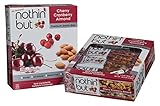 Nothin' But Almond Snack Bar, Cherry Cranberry, 12 Count (Pack of 12)