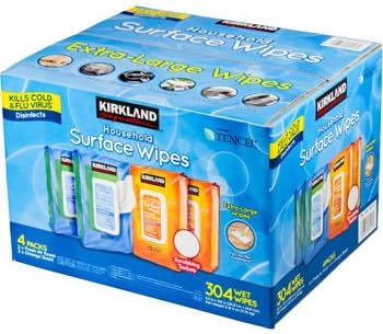amazon kirkland disinfecting wipes