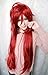 KiyaCos Cosplay Wig Crimson Grell Sutcliff Long Dark Red Women Men Anime Show Party Halloween Synthetic Hair Wigs