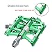 RockBros Advanved 4 Bearings Mountain Bike Pedals Platform Bicycle Flat Alloy Pedals 9/16