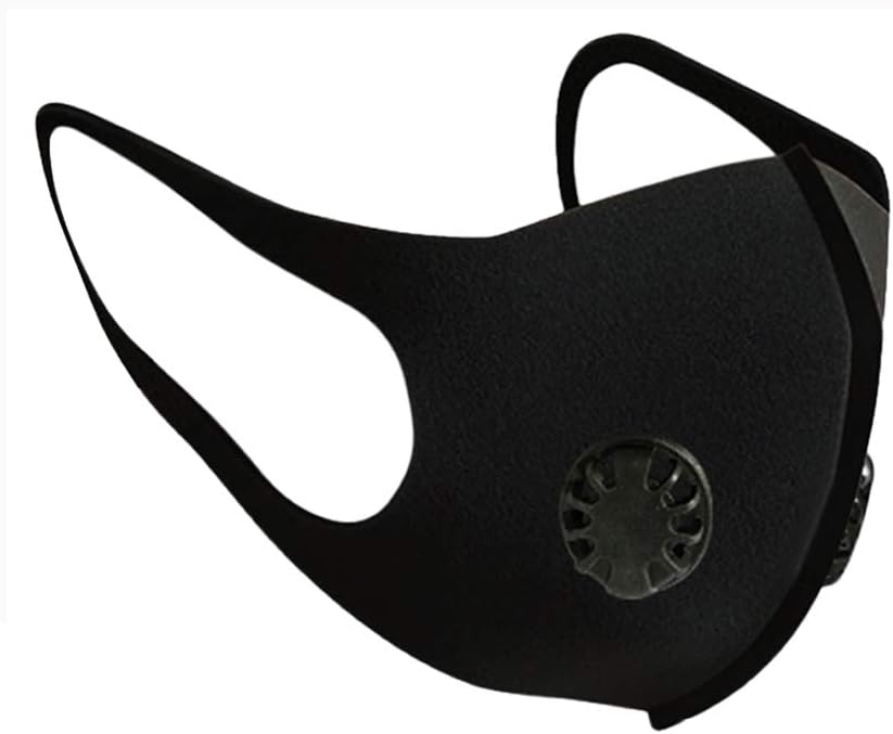 Mayyou Reusable Waterproof Particulate Respirator Mask Anti Air Pollution Mask with Exhalation Valve Face Protection